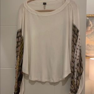 Free People Long-sleeved Top